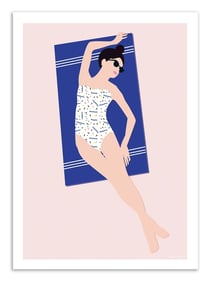 Affiche - Beach - Céleste Wallaert