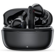 Ecouteurs sans fil intra-auriculaires True Wireless Monster N-Lite Clear Talk Noir