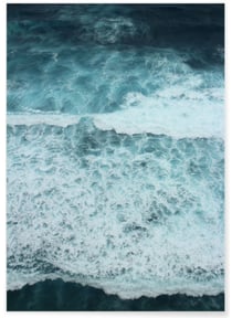 Poster Nature vagues 2 | A3 : 29,7x42cm