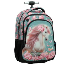 Sac à dos à roulettes Back Me Up Licorne 48 CM - Cartable
