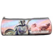 Trousse scolaire ronde Star Wars / The Mandalorian Multicolore - BAGTROTTER