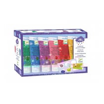 DJ09017 Peinture des petits - Peinture a doigts pailletee