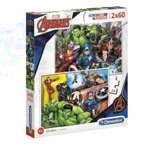 Puzzle Clementoni The Avengers SuperColor 2x60 pièces