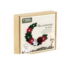 Kit Couronne de Noel en feutrine