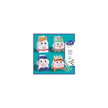 Decoupages Coupe Coupe Bonhommes - Djeco - Aqua