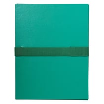 Chemise dos extensible balacron et sangle scratch. - Vert - x 10 - Exacompta