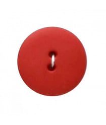 Carte de 3 boutons gilet rouge 23mm - Distrifil Rouge