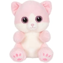 Peluche - Peluche Chat PINKY > rose poudré – 23 cm