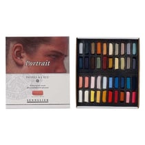 Etui Pastels "A l'écu" - 40 demi-pastels - Portrait