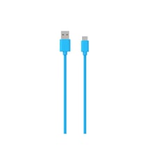 Jaym Câble USB-C vers USB-A 3A Charge et Synchronisation Collection POP 1,5m Bleu