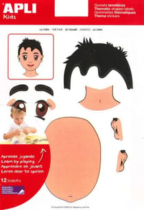 GOMMETTES THEM ENLEV VISAGE 12F