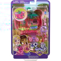Coffret ourson fraise polly pocket - mattel - hrd35 - mini univers poupée, animaux