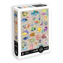 Puzzle 500 pieces - Poissons exotiques