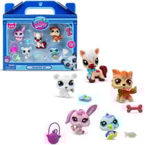 Pack de 5 Pets - Littlest Pet Shop Montagne - Animaux a collectionner