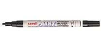 Marqueur PAINT Marker PX21 Pointe conique fine 0,8 - 1,2mm Noir UNI-BALL