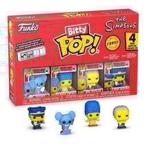 Les Simpson - Pack 4 figurines Bitty POP! Les Simpson Series 2 2 cm