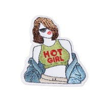 Ecusson thermocollant swag hot girl 3,5cm x 4cm
