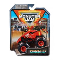 Monster jam crushstation 1/64 serie 34 - vehicule miniature metal - spin master