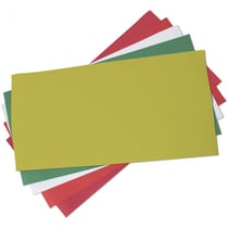 5 feuilles de mousse à sculpter festive - Sizzix