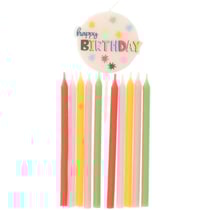 Ensemble de Bougies - Starburst - 9,5 cm