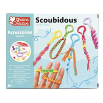 Kit Scoubidou Porte-clés et Accessoires