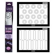 Tapis de cuisson silicone spécial macarons & éclairs 40 x 30 cm