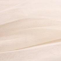 Tissu Tulle souple grande largeur uni Blanc cassé - Au mètre