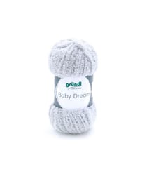 Fil layette à tricoter Baby Dream - Gründl 5 Gris