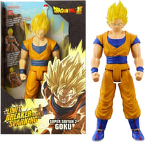 Figurine géante Limit Breaker 30 cm Super Saiyan 2 Goku - Sparking Goku Son et Lumiere - BANDAI -  Super