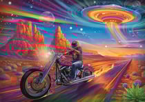 Puzzle 1000 pièces - Chevauchée Sauvage - Trefl