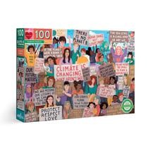 Puzzle 100 pièces - Marche pour le climat