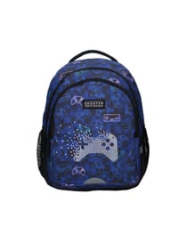 Sac à dos Mybagstory - Bleu - décor gaming