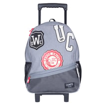 Sac à Dos à Roulettes Camps Boy 43 CM - 2 compartiments Logos