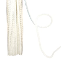 Bobine 30m cordelière polyester 2mm ecru