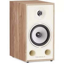 TRIANGLE Borea BR03 - Enceinte bibliotheque Bluetooth + fonction bass reflex - Bois - Vinyle