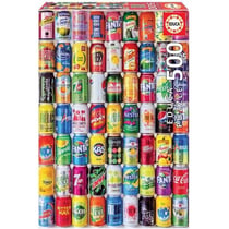 Puzzle - Canettes de soda - Vintage - 500 pièces - Dès 11 ans - 38x48cm - Educa