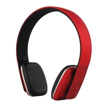 Casque Audio Bluetooth Universel Pour Smartphones Et Tablettes Son Cristal Rouge YONIS