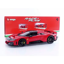Véhicule miniature de collection - BBURAGO - Ferrari F80 2024 - 1/18 - Rouge - Réf. 16022R