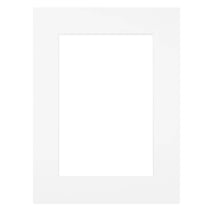 Passe-partout blanc 40x60 cm ouverture 30x40 cm