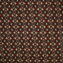 Tissu Viscose Twill Graphic Brown sur fond Beige sable