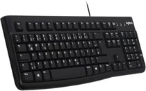 Clavier d'ordinateur - Logitech K120 - Noir - Filaire USB - Standard