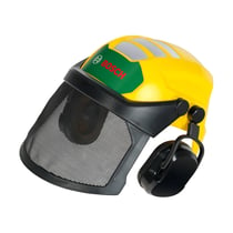 Casque de travailleur forestier avec visière