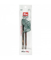 Aiguilles interchangeables longues bois NATURAL N° 3 à 15 à l'unité - Prym Marron (n°4)
