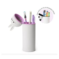 Trousse en silicone souple 2 en 1 – Lapin - LEGAMI - Violet
