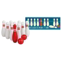 Jeu de bowling en bois