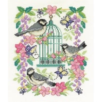 DMC - Kit Point de Croix Cage Aux Oiseaux Bk1563
