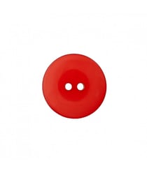 Carte de 4 boutons Polyester brillant 2 trous 18mm - Prym Rouge
