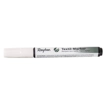 Marqueur couvrant pour textile, blanc, pointe ronde 2 - 4mm, avec valve