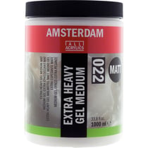 Pot 1000 ml - Médium Gel Extra Lourd Mat Amsterdam - 022 - Beaux-arts