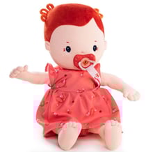 Rose poupon 36 cm en tissu